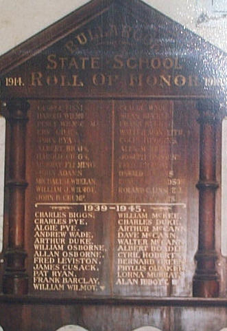 Bullarook State School Honour Roll