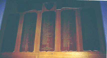 Longerenong College Honour Roll (First World War)