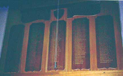 Longerenong College Honour Roll (Second World War)