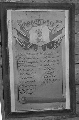 Meran West Honour Roll