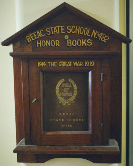 Beeac State School Honour Roll (Books)