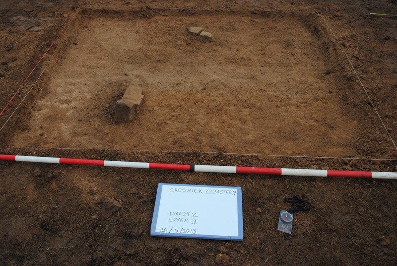 Creswick Cemetery Heritage Victoria Dig 20 May 2013