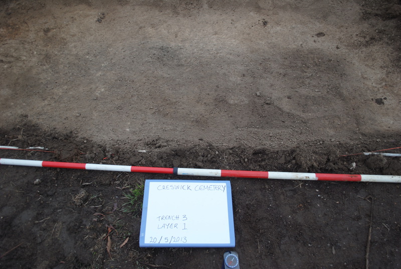 Creswick Cemetery Heritage Victoria Dig 20 May 2013