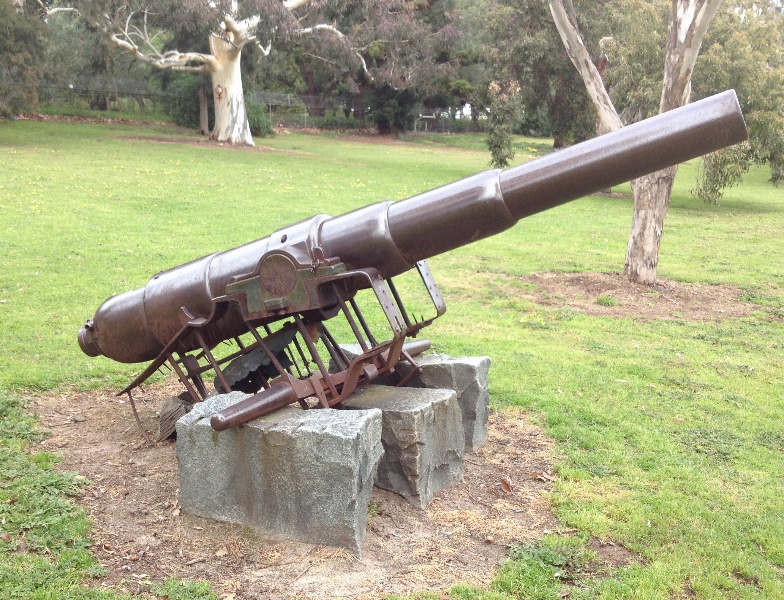 Armstrong 40 Pounder RBL Gun, Como Park