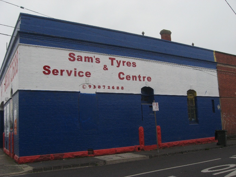 Brunswick cable tram engine house Black St facade