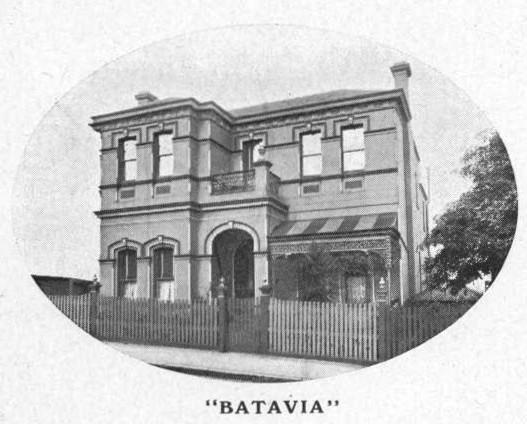 Undated photograph of Batavia at 20 Darling Street, South Yarra