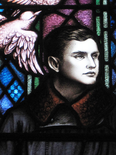 Tatura St Andrews Presbyterian Church Airman memorial detail portrait