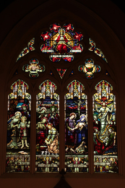 Hawthorn St Columbs Anglican east window WM 1920