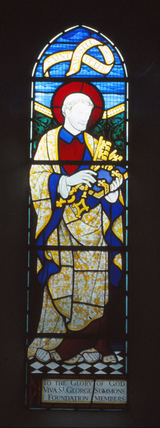 Camberwell St Mark's Anglican Church, St. Peter, Ninian Comper c. 1958