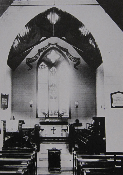 Euroa St Pauls chancel 1903