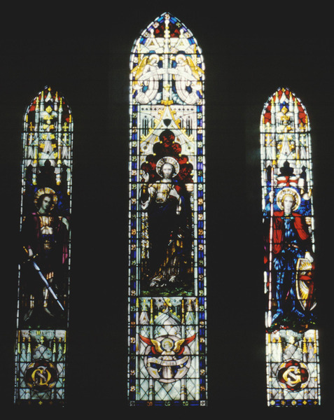Ballarat St Peter's Anglican Church, Sts. Martin Peter snd George, William Montgomery 1918