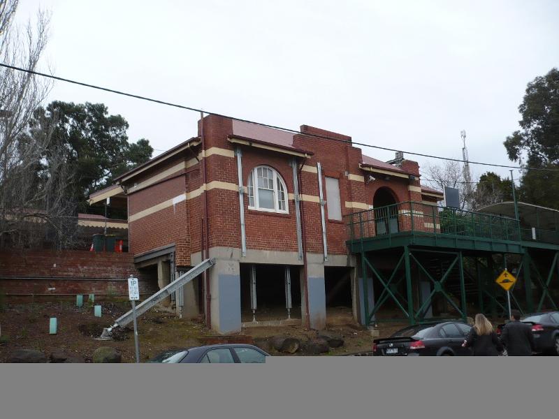 Newmarket Railway Station Up side building (Pin Oak Crescent elevation)