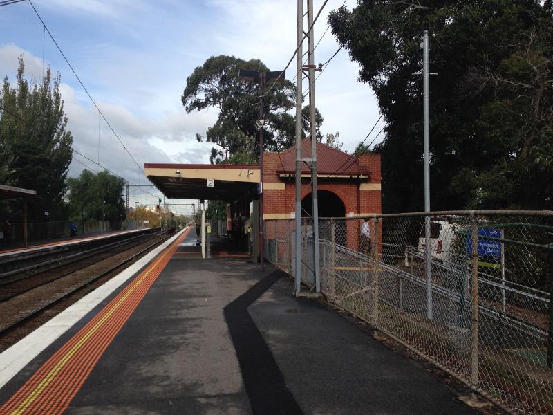 Newmarket Railway Station Down side building