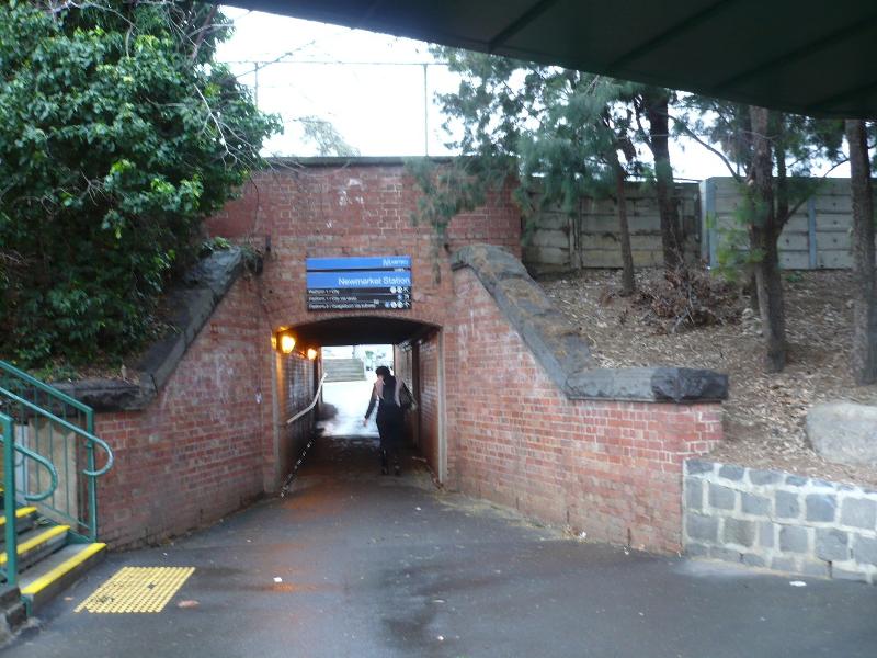 Newmarket Railway Station Pedestrian Subway east side