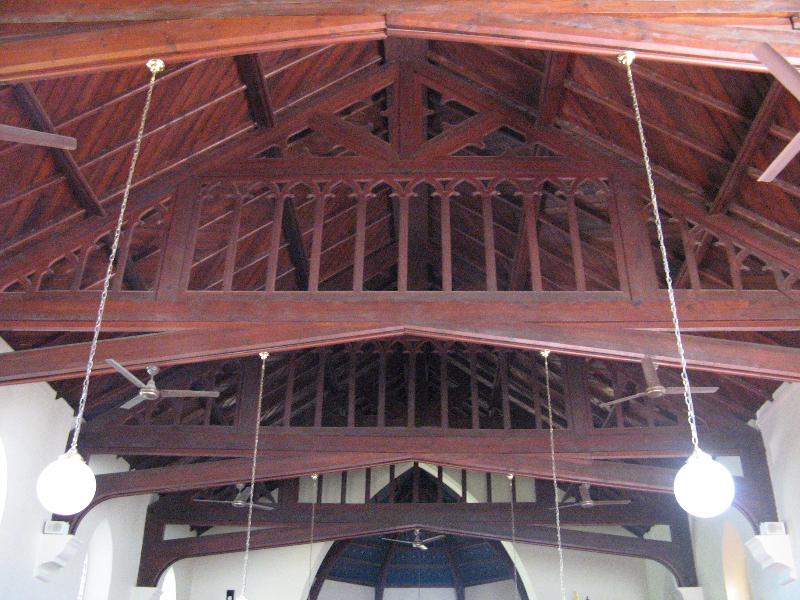 Church ceiling