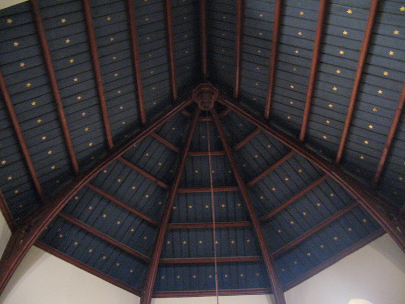 Chancel ceiling