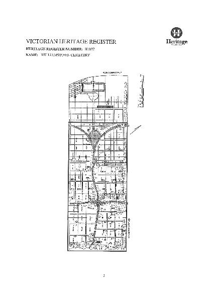 Williamstown cemetery plan