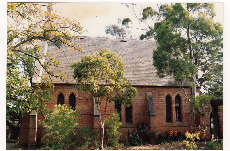 St Margarets Anglican Church Eltham Colour 2 - Shire of Eltham Heritage Study 1992