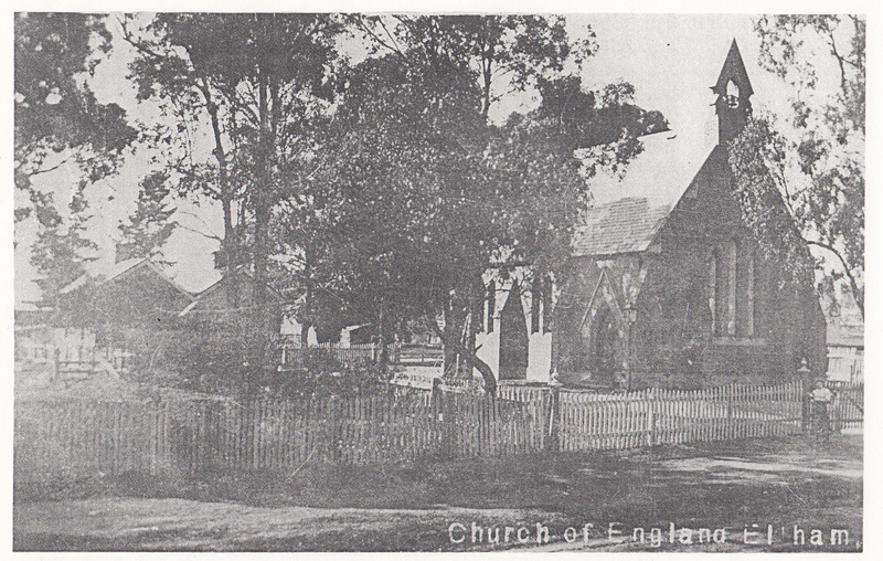 St Margarets Anglican Church Eltham Black &amp; White 1 - Shire of Eltham Heritage Study 1992