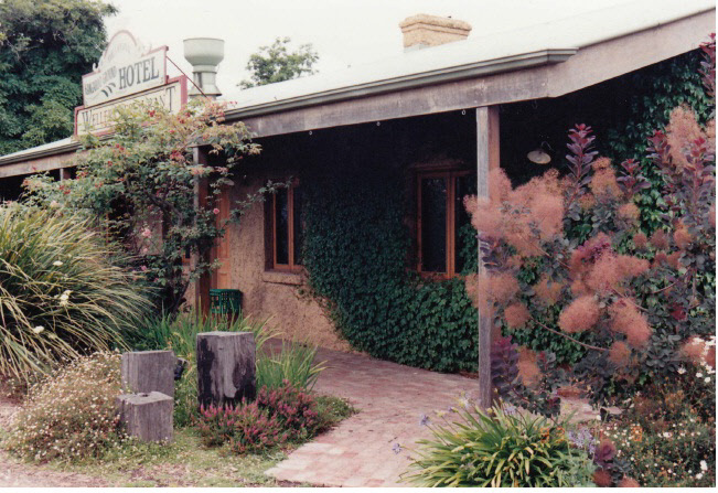 Former Wellers Pub at Pitman Cnr Kangaroo Ground Colour 1 - Shire of Eltham Heritage Study 1992