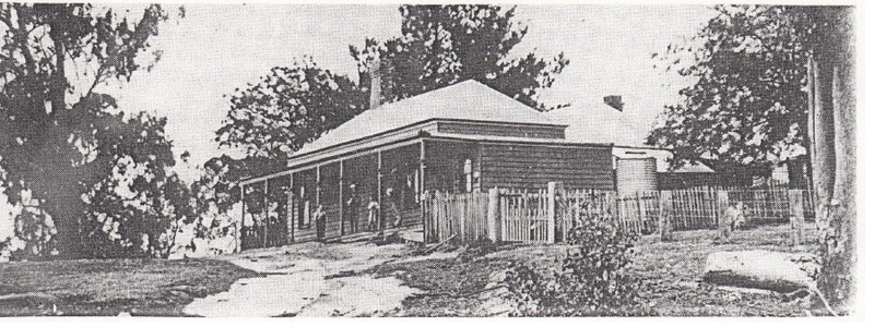 Kangaroo Ground General Store Post Office Pines Black &amp; White 2 - Shire of Eltham Heritage Study 1992