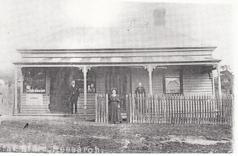 Kangaroo Ground General Store Post Office Pines Black &amp; White 4 - Shire of Eltham Heritage Study 1992