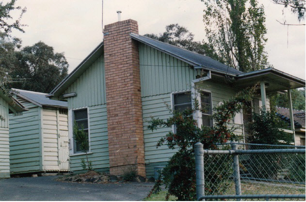 Hurstbridge Police Station Lock Up Residence Colour 3 - Shire of Eltham Heritage Study 1992