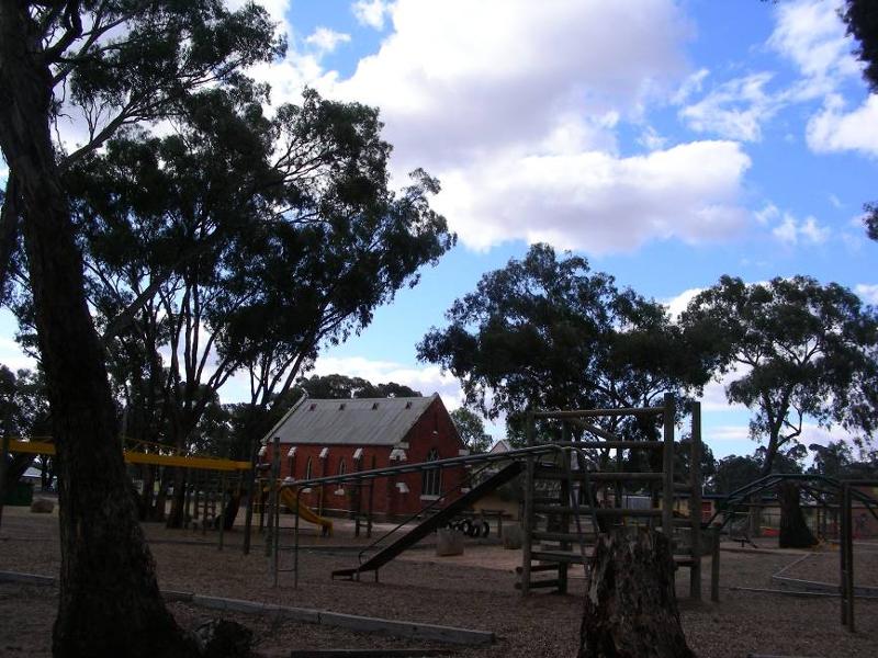 St Stephen's Anglican Church - from neighbouring school yard 2008