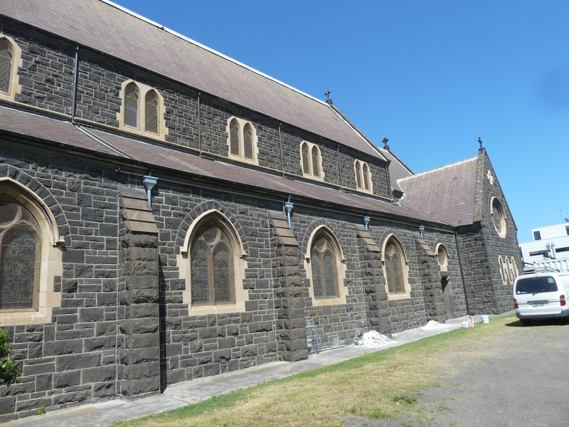 H1734 HOLY TRINITY CHURCH, VICRAGE AND HALL LHA 2015 2.JPG