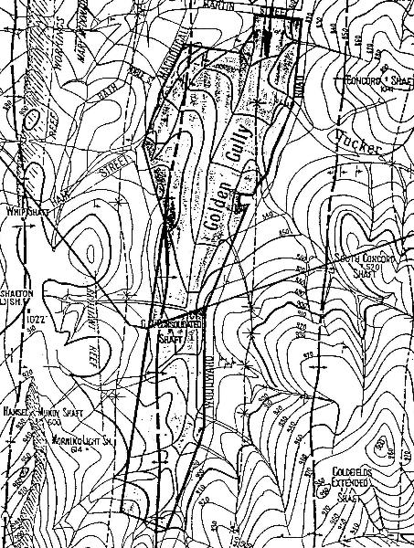 Golden Gully Conservation Area map