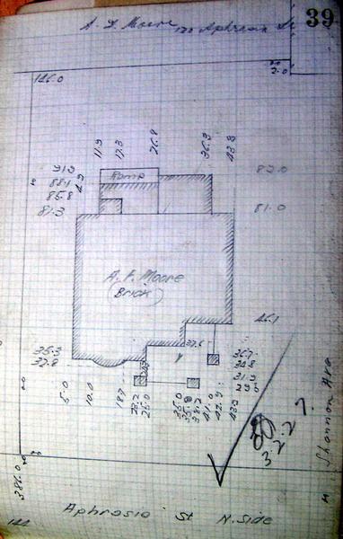 GWST Fieldbook no. 286, 3 Feb 1927, p.39, Barwon Water.