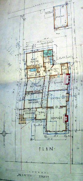 Laird &amp; Buchan, Original floor plan, 1934, Geelong Library &amp; Heritage Centre, GRS 401, Env. P6.