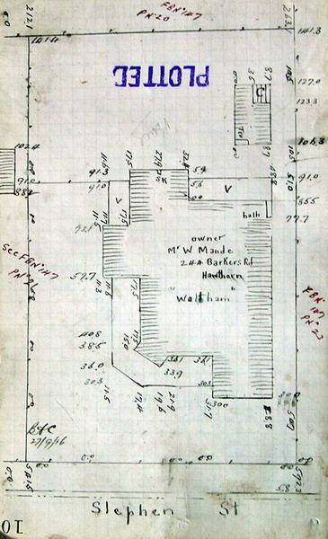 GWST fieldbook no. 52, 27 Sept 1916, p.10, Barwon Water