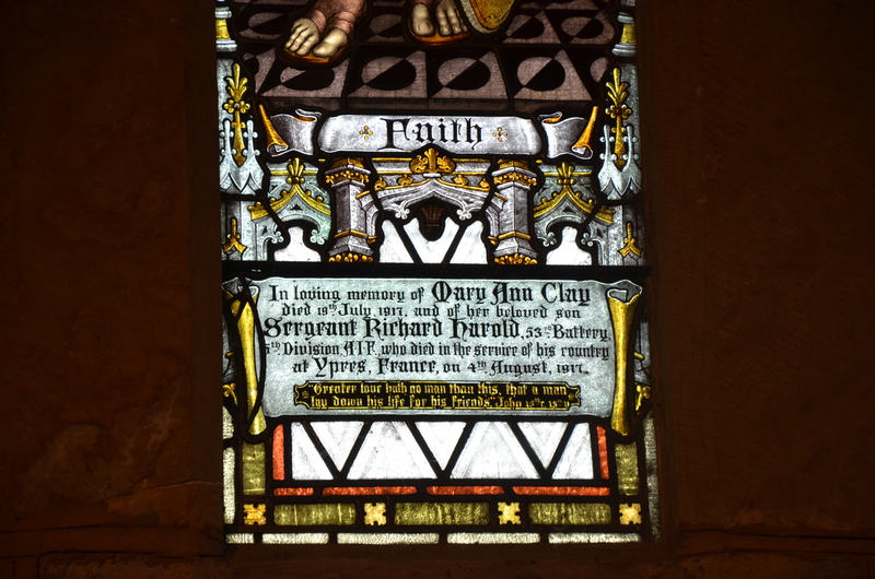 Holy Trinity Doncaster Closeup WW1 Window.JPG