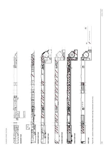 Figure 108 from CMP - Location of Individual Rooms with Pressed Metal Ceilings