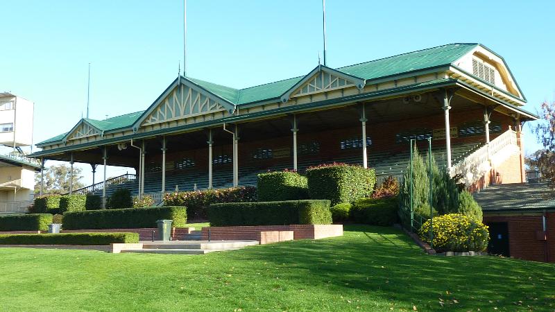 The 1902 Grandstand as viewed from the east