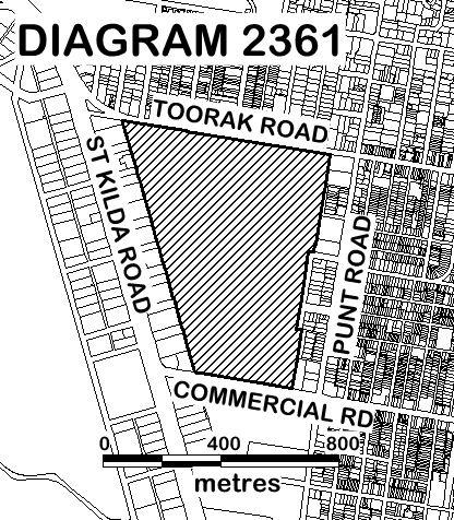 Fawkner Park Extent Diagram 2361