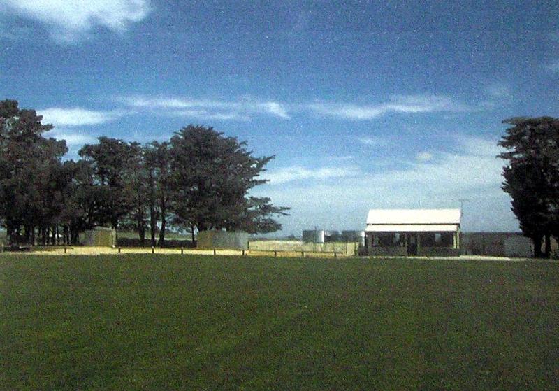 Figure 9: Barrabool Recreation Reserve looking south to the pavilion following alterations, n.d. [c.2014]. Source: Crown Reserve file Rs 4144 DELWP.