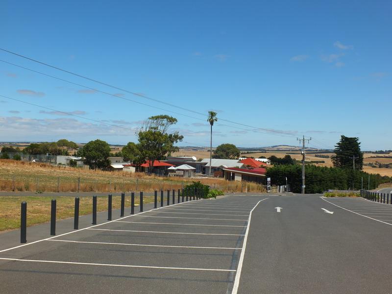 Photo 2: Distance view (from school car park to the north-east) of the Ceres School complex, 2017.