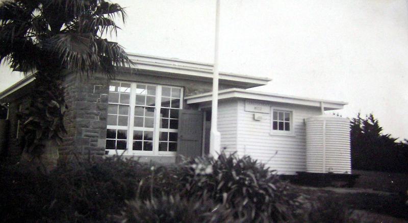 Figure 14: Newly completed Ceres School (front elevation), 1950. Source: VPRS 10516/P3 Unit 7 Public Record Office Victoria.