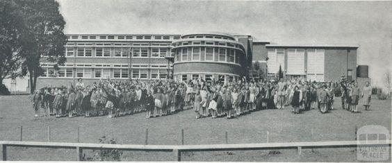 Figure 22: Timboon Consolidated and Secondary School, 1958. Source: Victorian Places online at http://www.victorianplaces.com.au/timboon