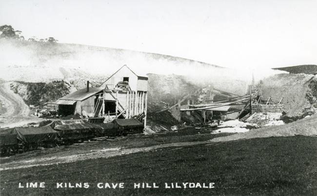 pre 1900s view of cutting and tunnel, (Yarra Ranges Museum).jpg