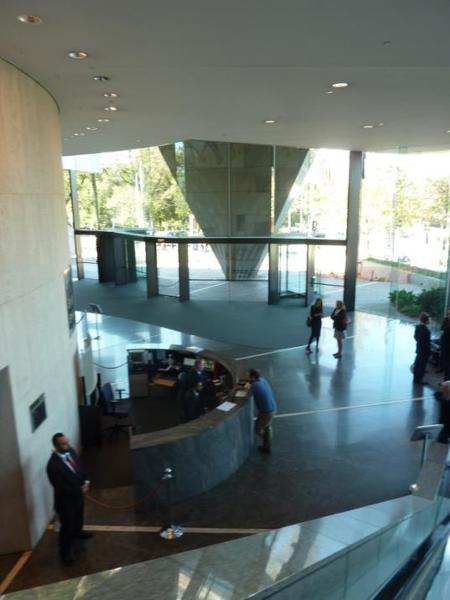 Main Spring Street foyer from escalator