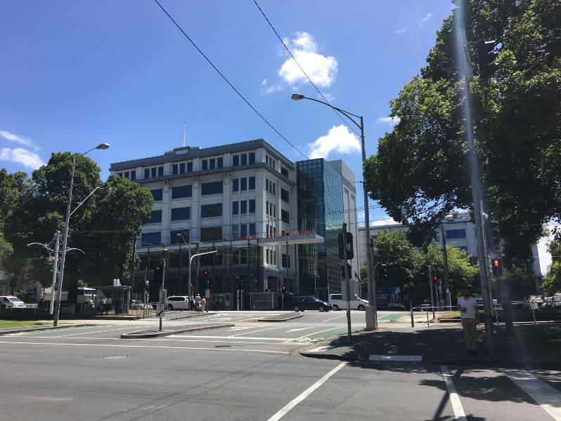 1924 building fronting Victoria Parade