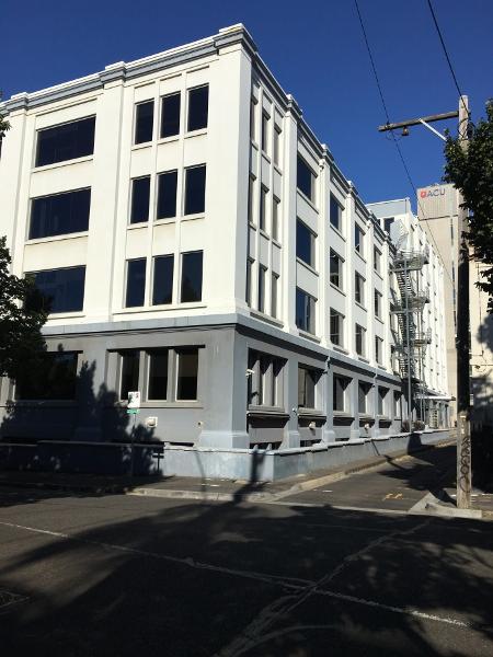 1931 building. view from corner of Little Victoria and Napier streets