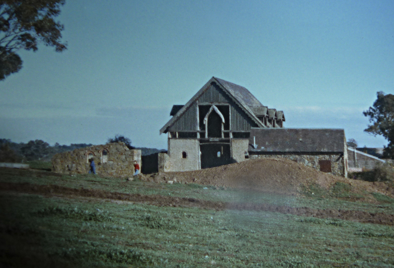Barn east elevation (Thomsom Family photograph, c1985) - 29 Edwin Road, Templestowe
