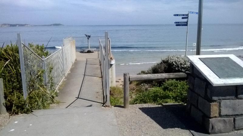 2018, Walkway to top of World War II bunker from carpark. .jpg