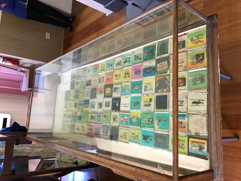 Memorial Hall Koroit all glass advertising slides.JPG