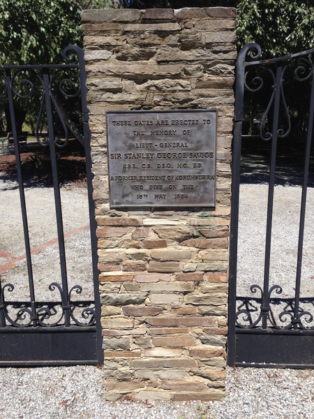 Stanley Savige Memorial Gates