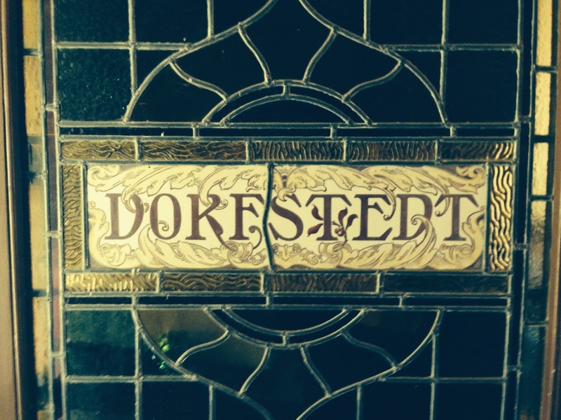 Dorstedt front door leadlight name (2015)